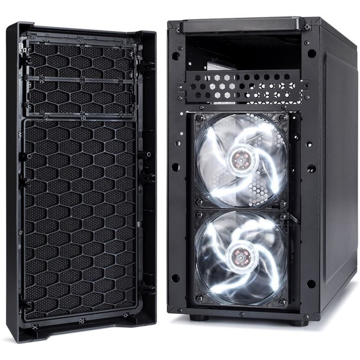 Корпус Fractal Design FOCUS G MINI Window, без БП, mATX, черный - фото 51295091