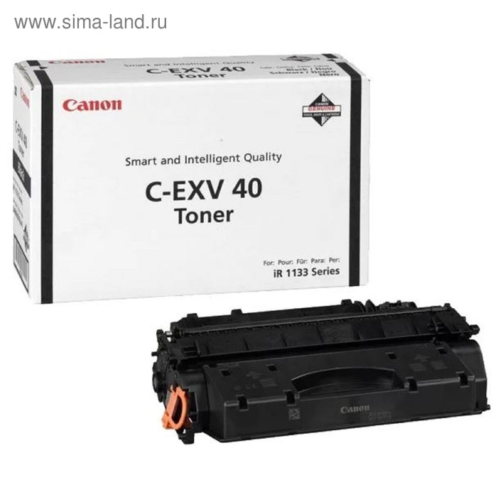Картридж Canon C-EXV40 3480B006 для iR1133/1133A/1133iF (6000k), чёрный - Фото 1