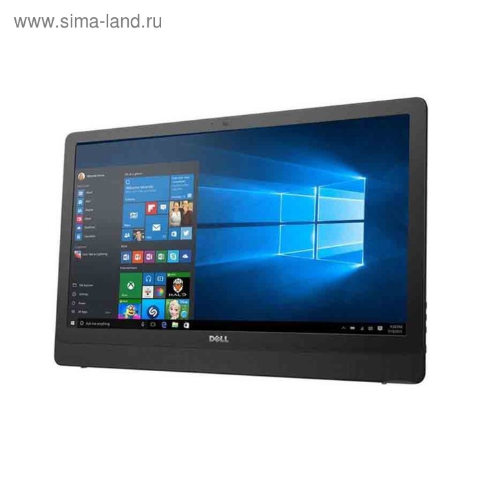 Моноблок Dell Inspiron 3264 21.5" i3 7100U(2.4)/4Gb/1Tb/Win10Home/клав/мышь/Cam/черный - Фото 1