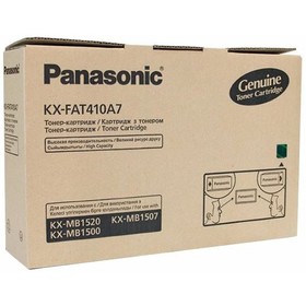 Тонер Картридж Panasonic KX-FAT410A черный для Panasonic KX-MB1500/1520 (2500стр.)