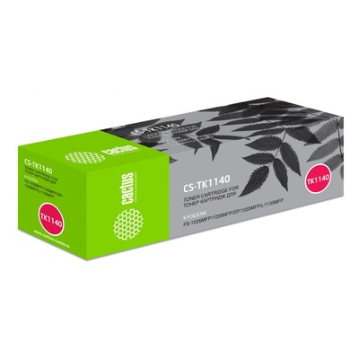 Тонер - картридж Cactus CS-TK1140, чёрный, для Kyocera FS-1035/1135/M2535dn, 7200 стр.