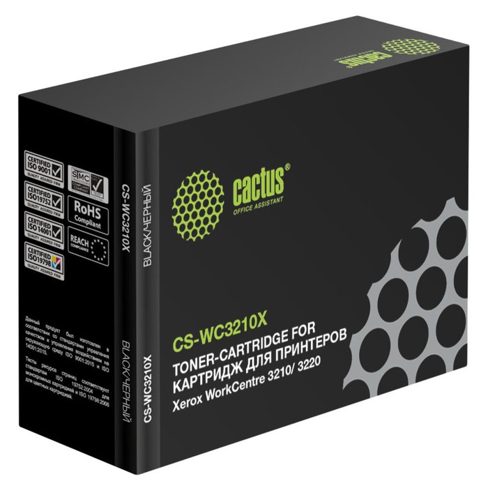 Картридж Cactus CS-WC3210X (106R01487) для Xerox WorkCentre 3210/3220, чёрный, 4100 стр.