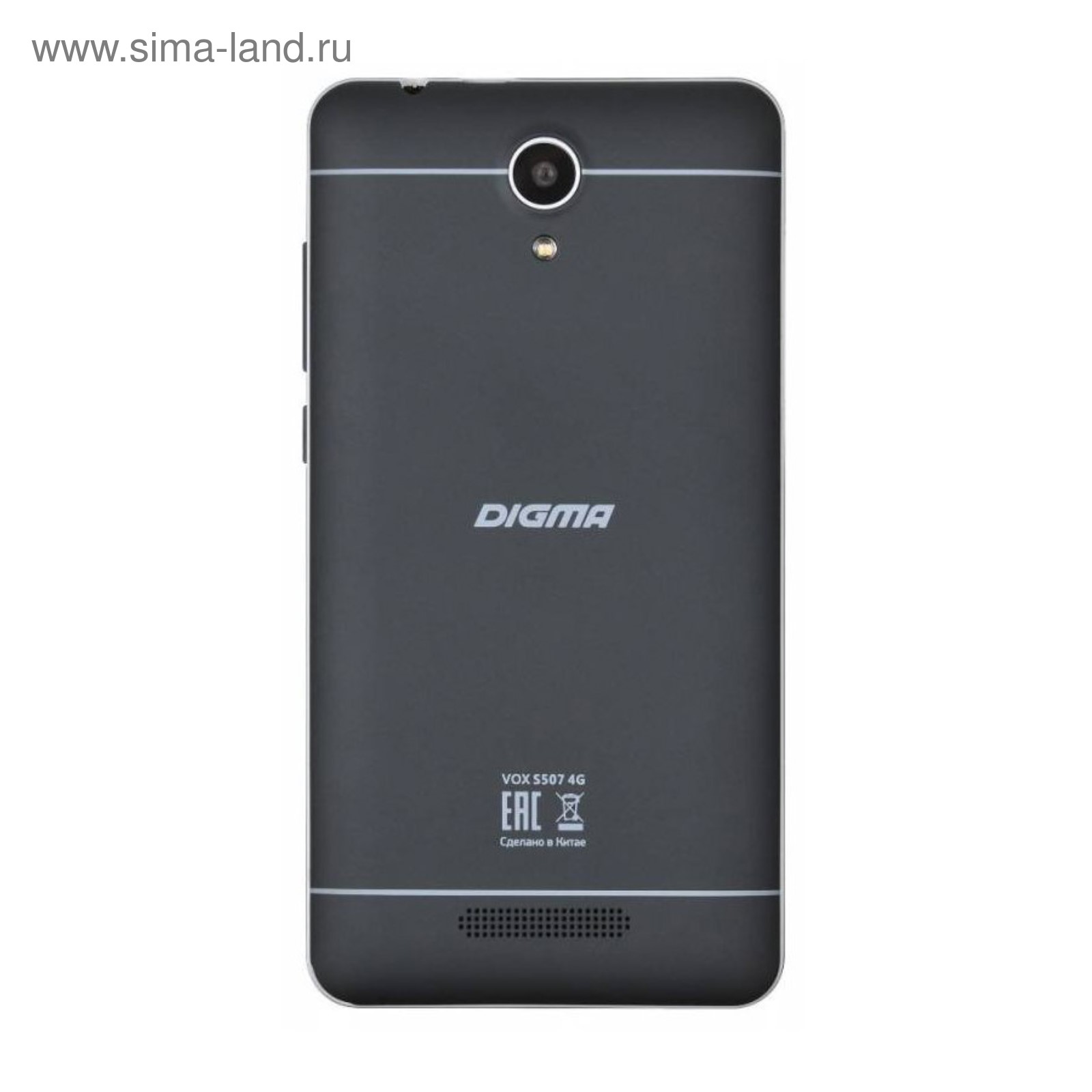 Смартфон Digma VOX S507 4G 8Gb черный 4G 2Sim 5