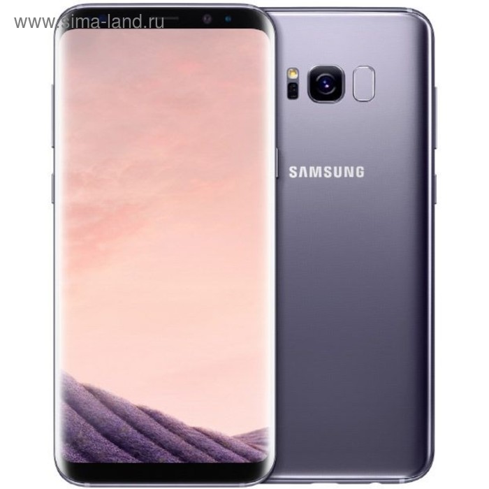 Смартфон Samsung Galaxy S8+ SM-G955F 64Gb аметист 4G 2Sim 6.2"1440x2960 7.0 12Mpix micSD - Фото 1