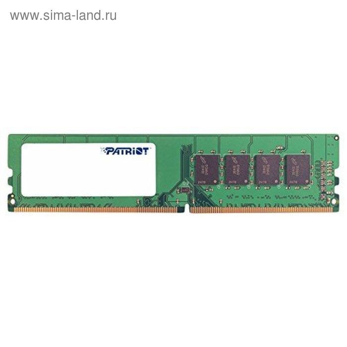 Память DDR4 8Gb 2133MHz Patriot PSD48G213382 RTL PC4-17000 CL15 DIMM 288-pin 1.2В - Фото 1