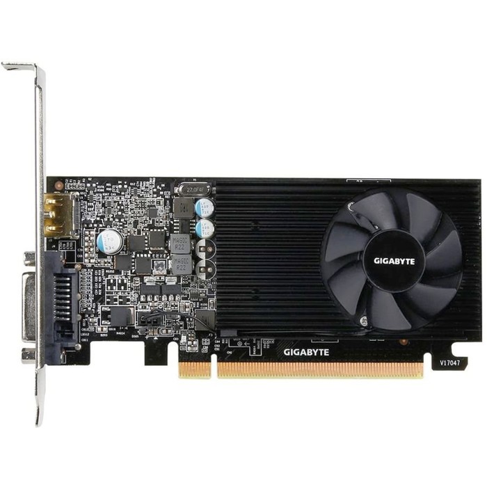 Видеокарта Gigabyte GeForce GT 1030 (GV-N1030D5-2GL) 2G,64bit,GDDR5,1468/6008 - фото 51315089