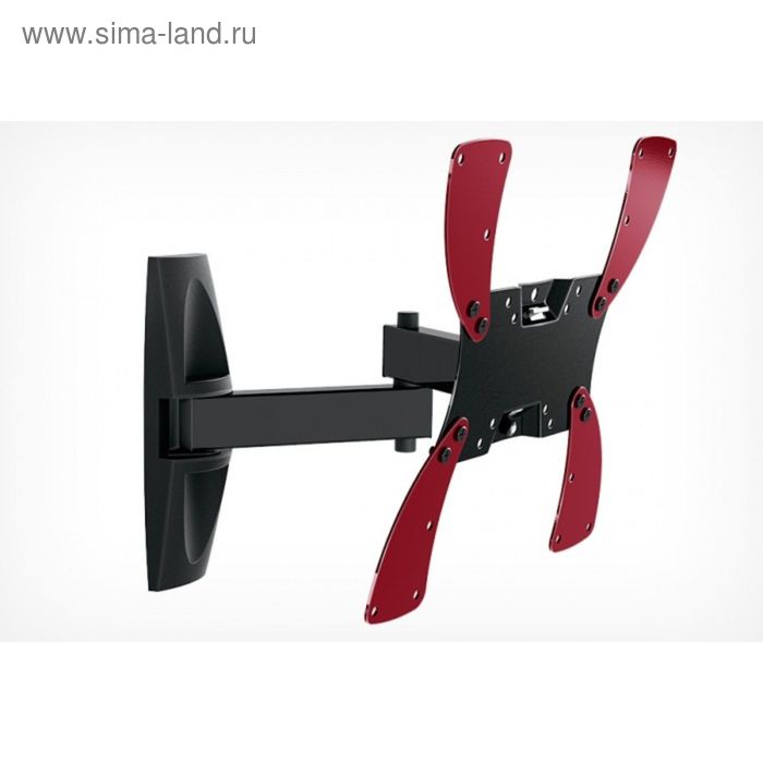 Кронштейн Holder LCDS-5046, для ТВ, 10-40, до 30 кг, чёрный - Фото 1