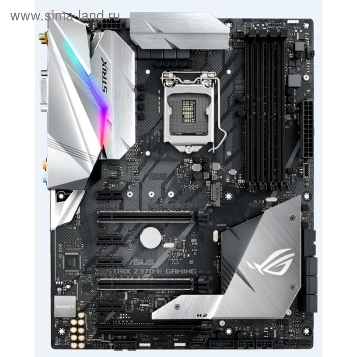 Материнская плата Asus ROG STRIX Z370-E GAMING, Soc-1151, Intel Z370, 4xDDR4, ATX, Ret - Фото 1