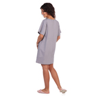 Платье-футболка женское «Божена», цвет серый, размер 48 - Фото 2