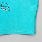 Комплект женский (футболка,бриджи) Рафаэлло цвет ментоловый, принт цветы, р-р 44   вискоза - Фото 5