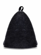 Шапка для бани и сауны «Классическая», полиэфир 70%, шерсть 30%, тёмная, «Добропаровъ» - Фото 4