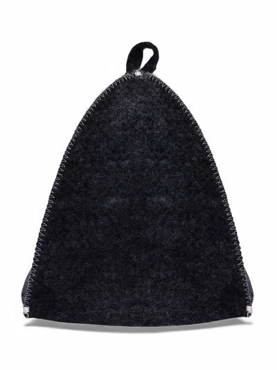 Шапка для бани и сауны «Классическая», полиэфир 70%, шерсть 30%, тёмная, «Добропаровъ»