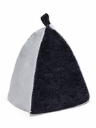 Шапка для бани и сауны, «Классическая», полиэфир, комбинированная, белая, серая, «Добропаровъ» - Фото 7