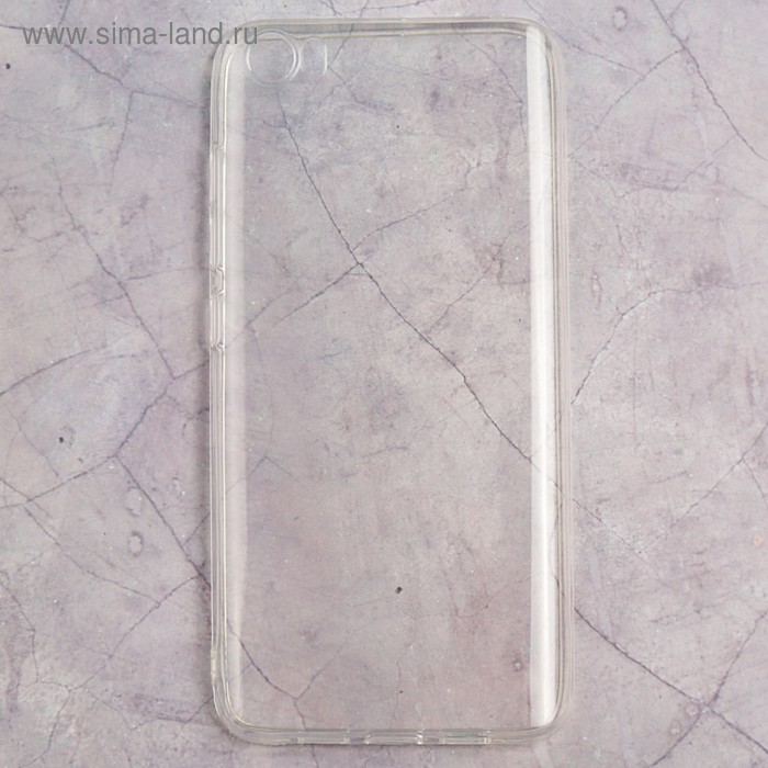 Чехол силиконовый супертонкий для Xiaomi Mi 5 DF xiCase-04 - Фото 1