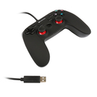 Геймпад Canyon CND-GP5, проводной, вибрация, для PS4, 22 кнопки, USB, черный - Фото 1