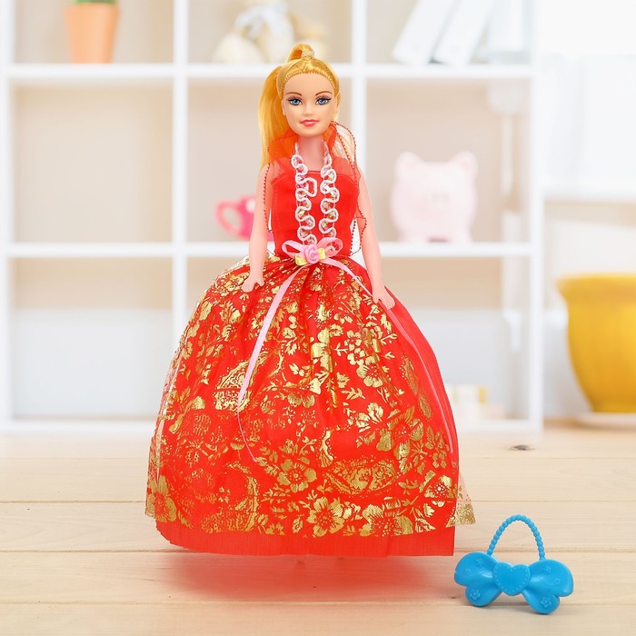 Кукла-модель «Милена» в пышном платье с аксессуарами, МИКС - фото 1886303030