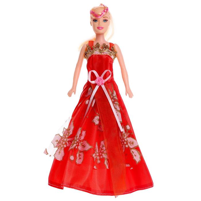 Кукла-модель «Эмма» в платье, МИКС - фото 1886303038