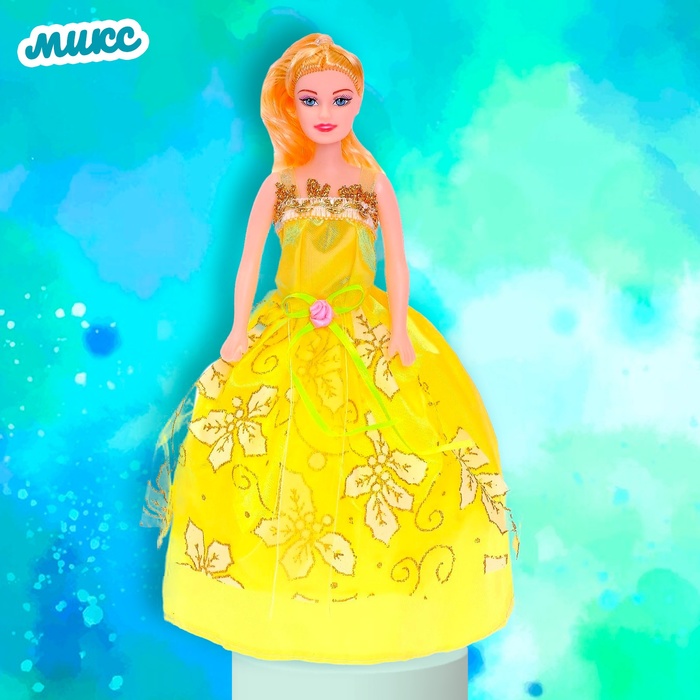 Кукла-модель «Эмма» в платье, МИКС - фото 1886303042