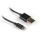 Кабель Canyon, Lightning - USB, 1 А, провод 1 м, черный - Фото 1