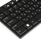 Клавиатура Canyon CNS-HKBW2-RU, беспроводная, мембранная, ультратонкая, 104 кл, USB, черная - Фото 3