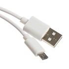 Кабель Canyon, micro USB - USB, 1 А, 1 м, белый - Фото 1