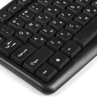 Комплект клавиатура и мышь Canyon CNE-CSET1-RU, проводной, мембранный, 1000 dpi, черный - Фото 3
