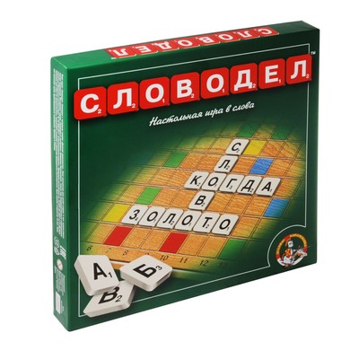 Игра настольная «Словодел», 2-4 игрока, 7+