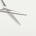 Ножницы парикмахерские с упором, лезвие — 4,5 см, цвет серебристый - фото 8607946
