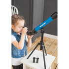 Телескоп детский «Юный астроном», 20х, 40х, 60х, с штативом, цвета МИКС - фото 8384612