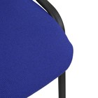 Стул "ИЗО" каркас чёрный, обивка ткань синяя - Фото 2