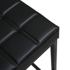 Табурет барный «Клик Мебель. ЛОФТ - 2», без спинки, искусственная кожа, цвет чёрный - Фото 3