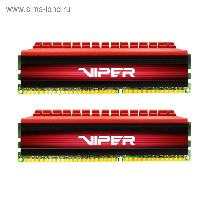 Память DDR4 2x4Gb 3000MHz Patriot PV48G300C6K RTL PC4-24000 CL16 DIMM 288-pin 1.35В - Фото 1