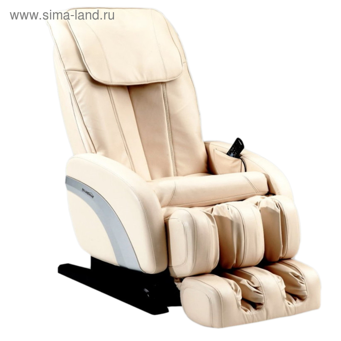 Массажное кресло GESS-180 Comfort, 3 программы автом., 2 роликовых массажа, бежевое - Фото 1
