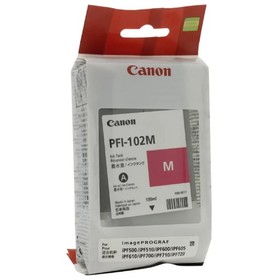 Картридж струйный Canon PFI-102M 0897B001 пурпурный для Canon iP F510/605/610