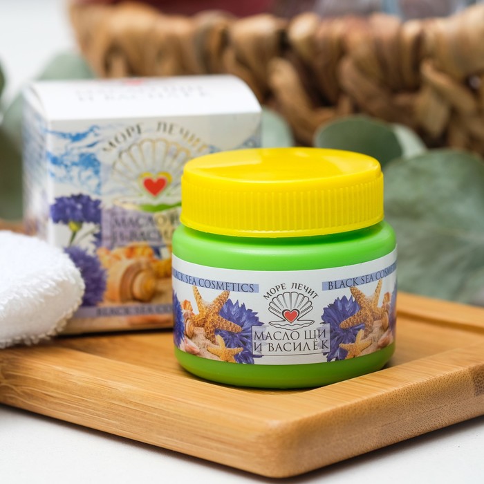 Масло Ши "МореЛечит" Василек, 50 мл 16565