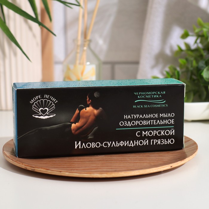 Мыло грязевое "МореЛечит" Я люблю Сочи, 85 гр - Фото 1