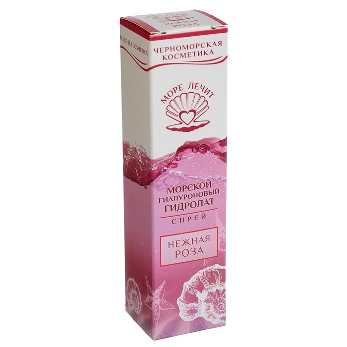 Гиалуроновый гидролат-спрей "МореЛечит" Нежная роза, 50 мл 16572