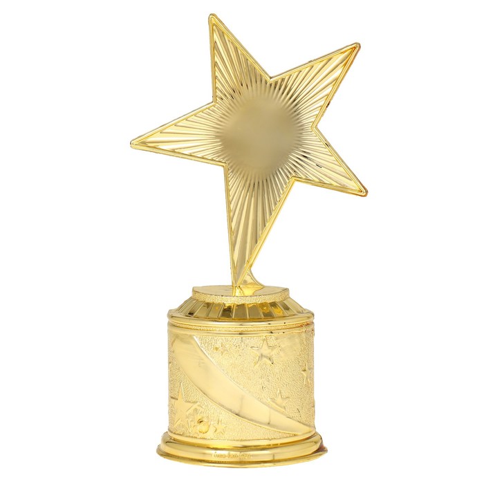 Наградная фигура: звезда литая «Ты звезда!«, 16,5 х 6,3 см, золото, пластик - фото 1883364395