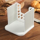Подставка для нарезки хлеба, 15×15 см, цвет белый - Фото 1