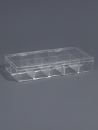 Органайзер для хранения мелочей, 10 ячеек, 17×9.5×3 см, прозрачный - Фото 3