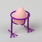 Подставка для спонжа «Цыплёнок», цвет фиолетовый - Фото 2