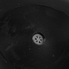 Игрушка пищащая "Завтрак" для собак, 13,5 см, на чёрной тарелке - Фото 5