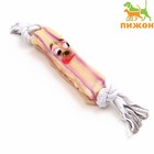 Игрушка на канате "Грустная палка" для собак, 30 см (игрушка 15,5 см) - фото 9372756