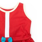 Платье для девочки, рост 122 (32) см, цвет красный/бирюза К-076/3 - Фото 4