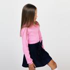 Школьная юбка для девочки, рост 128-134 см, цвет синий - Фото 5