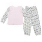 Пижама для девочки, рост 104 (28) см, цвет розовый/салатовый К-004 (2 - Фото 2