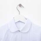 Блузка для девочки , рост 122-128 см, цвет белый - Фото 3