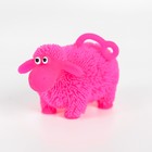 Ёжка «Овечка», световой, на резинке, цвета МИКС - Фото 1