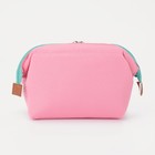 Косметичка на молнии, цвет розовый - Фото 2