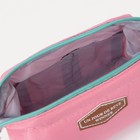 Косметичка на молнии, цвет розовый - Фото 3